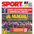 Esta es la portada de SPORT de hoy miércoles, 19 de noviembre de 2025