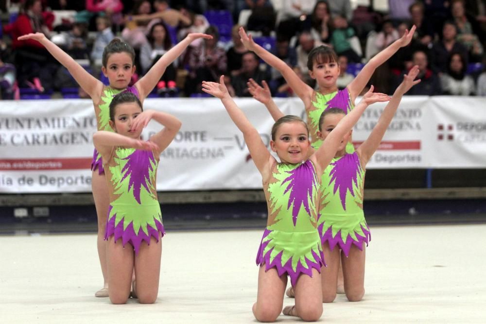 Campeonato de gimnasia rítmica en Cartagena