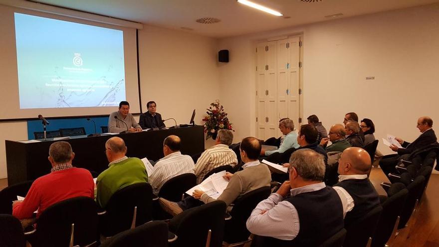 Reunión en la Comunidad de Regantes del Campo de Cartagena