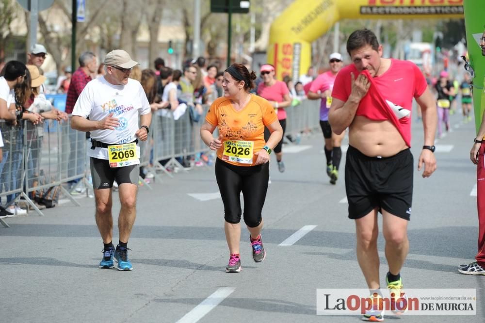 Media Maratón de Murcia: llegada (1ª parte)