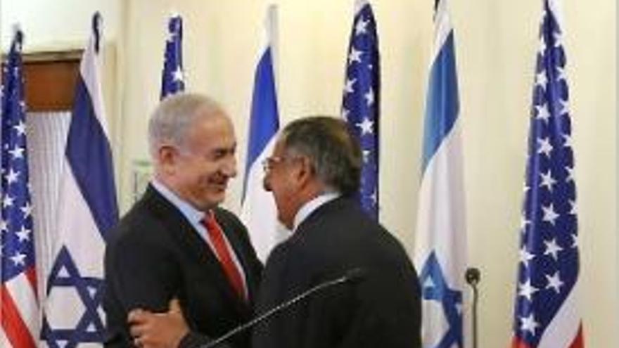 Netanyahu i Panetta es van reunir a Jerusalem.