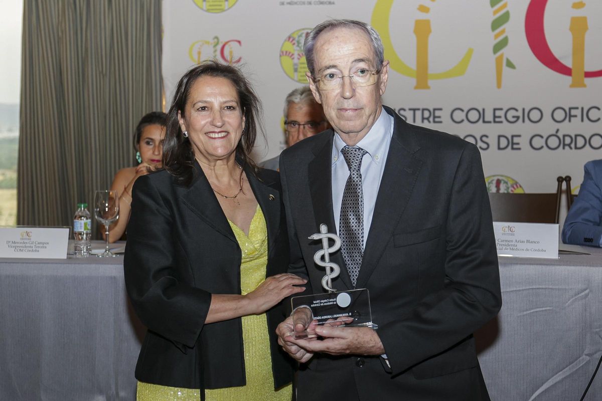 Varios momentos de la celebración del Día de la Profesión Médica, del Colegio de Médicos de Córdoba.
