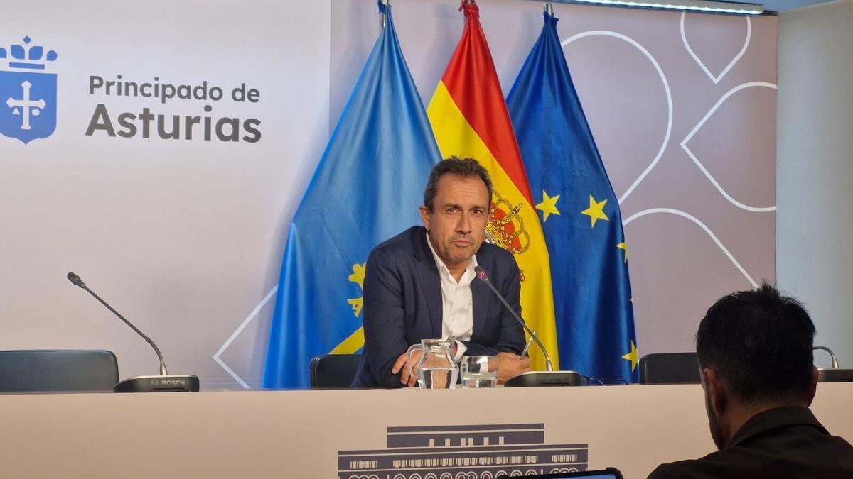 Ovidio Zapico, consejero  de Ordenación del Territorio, Urbanismo, Vivienda y Derechos Ciudadanos, en una imagen de archivo.