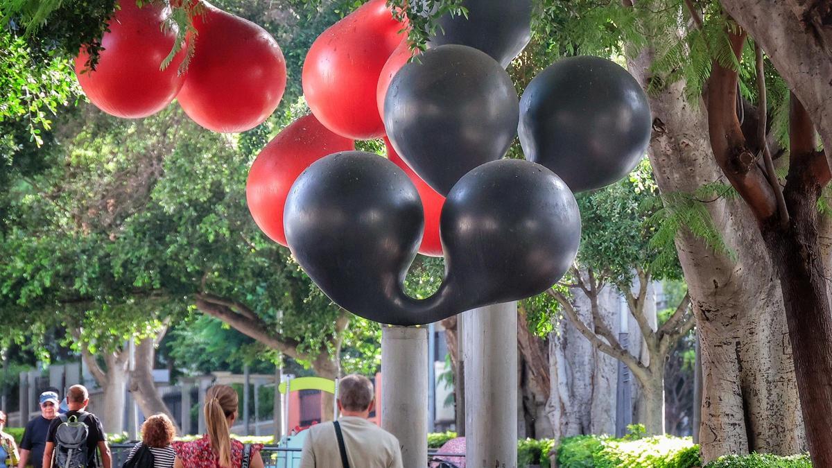 Vecinos 'escultóricos' residentes en Santa Cruz desde hace 50 años