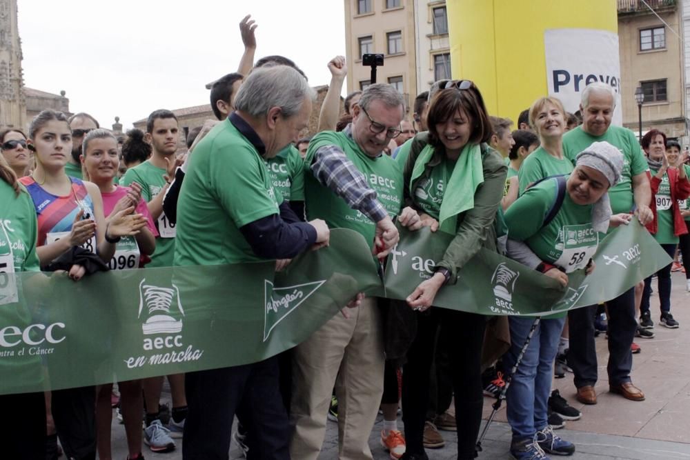 Carrera contra el cáncer en Oviedo