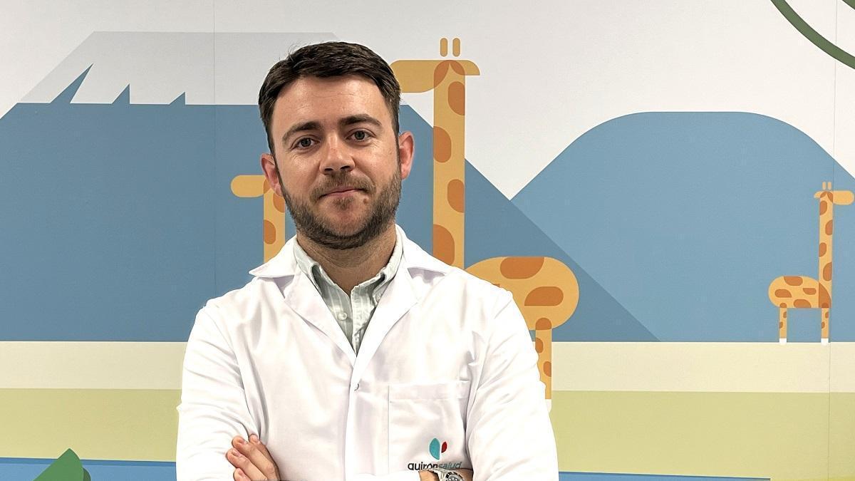 El doctor Ignacio Guerrero, especialista del servicio de Pediatría del Hospital Quirónsalud Córdoba y del Centro Médico Quirónsalud Jaén.