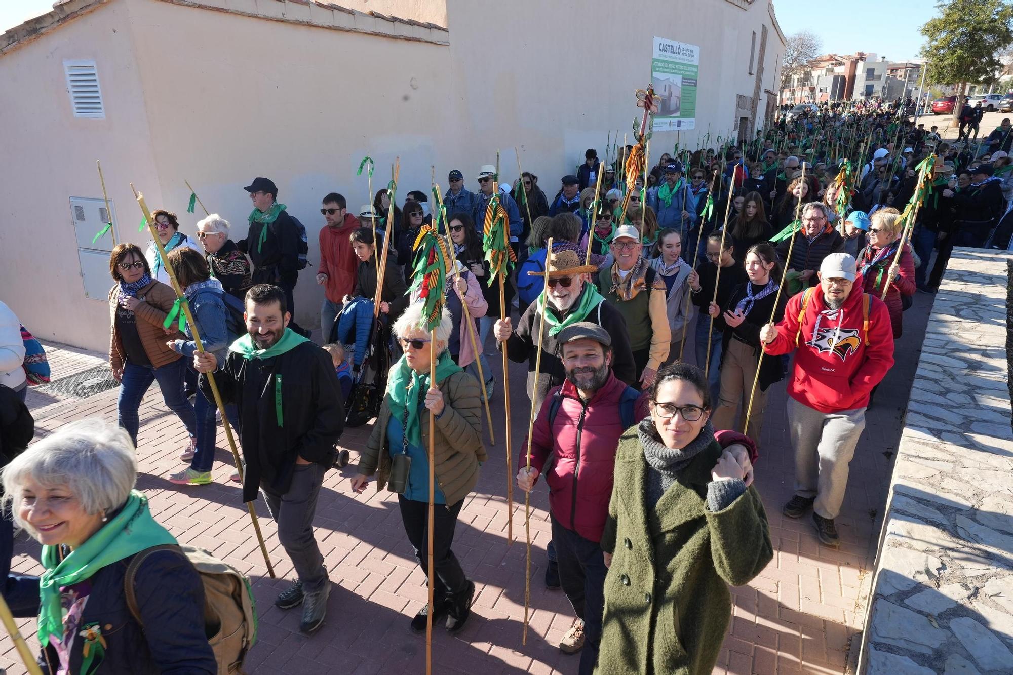 Los castellonenses rememoran sus orígenes con la Romeria