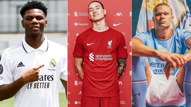 Los 15 fichajes más caros del fútbol (de momento) este verano