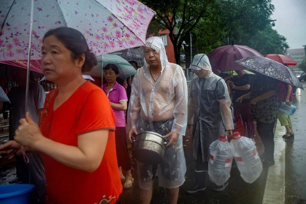 Inundaciones en la China