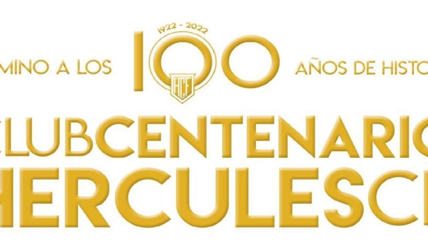 Logotipo oficial del centenario del Hércules CF