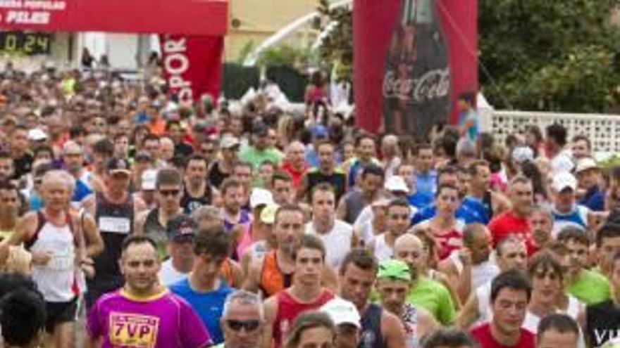 Más de mil deportistas se darán cita hoy en la XV Carrera de la Playa de Piles