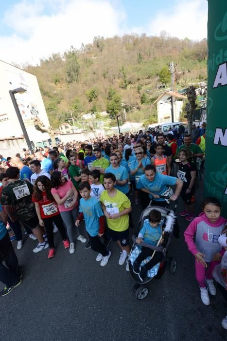 El "comando tortuga", Yago e Izan, en la carrera