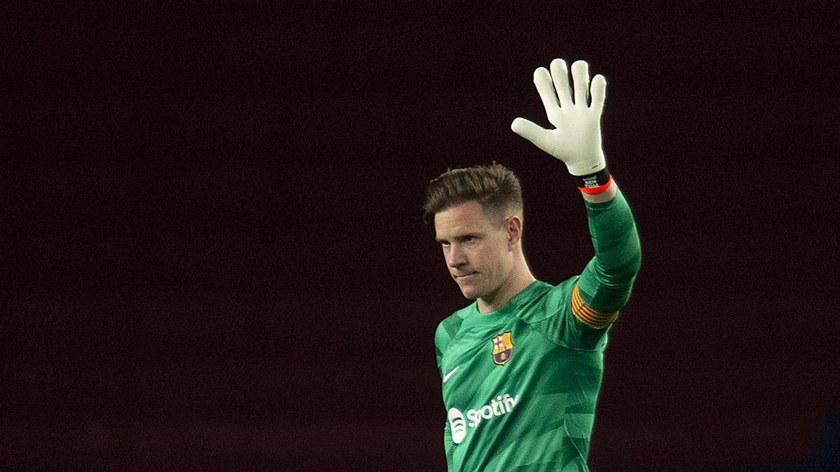 Ter Stegen pide disculpas por su error en el Barça-Valencia.