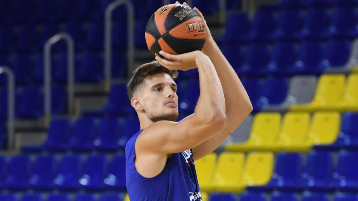 El azulgrana Sergi Martínez decidió borrarse en su día del draft