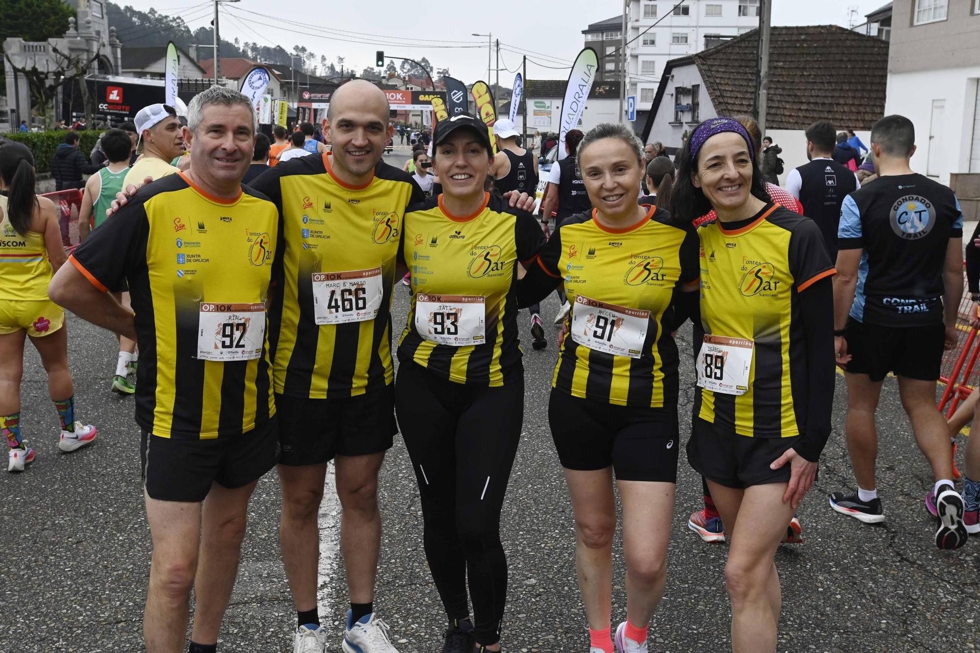A toda velocidad por Porriño: casi 800 corredores y una atleta olímpica en lo más alto