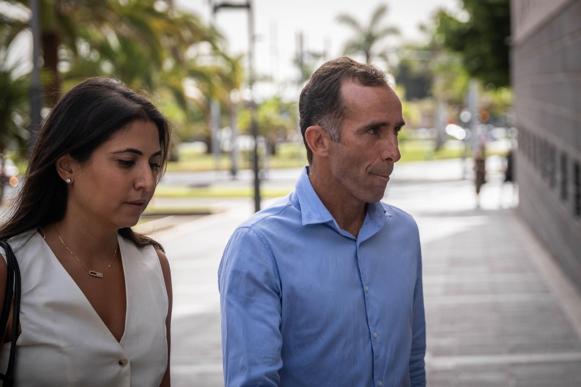 Statement by Álvaro de la Bárcena and the head of the Livestock and Agriculture Service