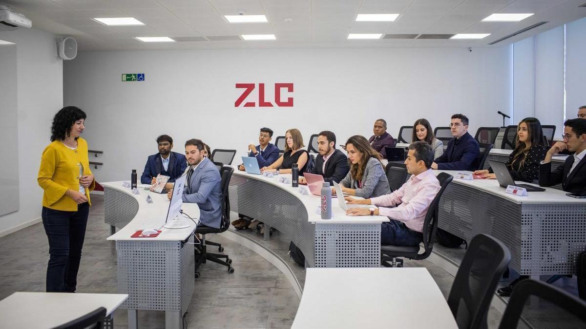 Imagen de una de las aulas del ZLC.