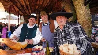 Lalín celebra su día grande entre cocido, charangas y un desfile