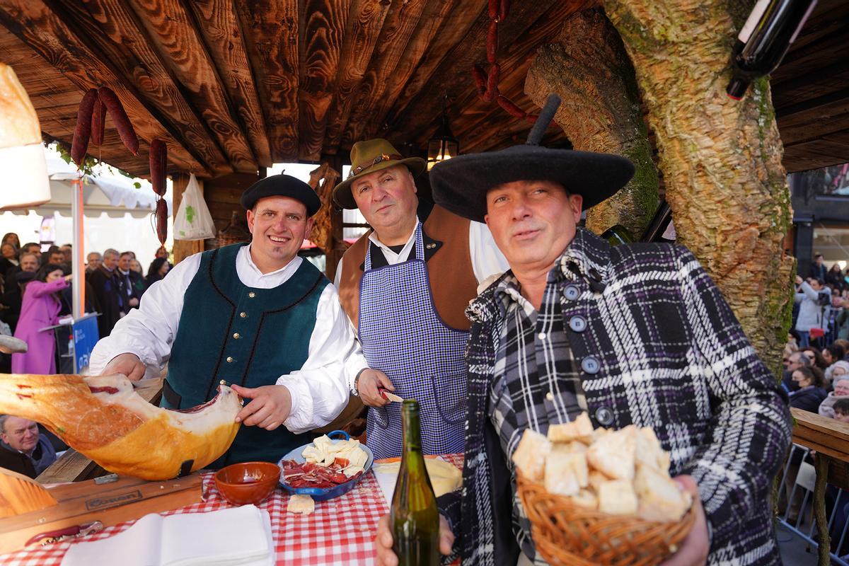 Ambiente festivo Feira Cocido
