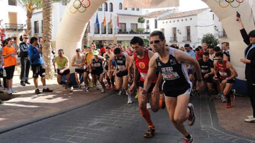 205 participantes en la novena edición de la Carrera Pedestre nuciera.