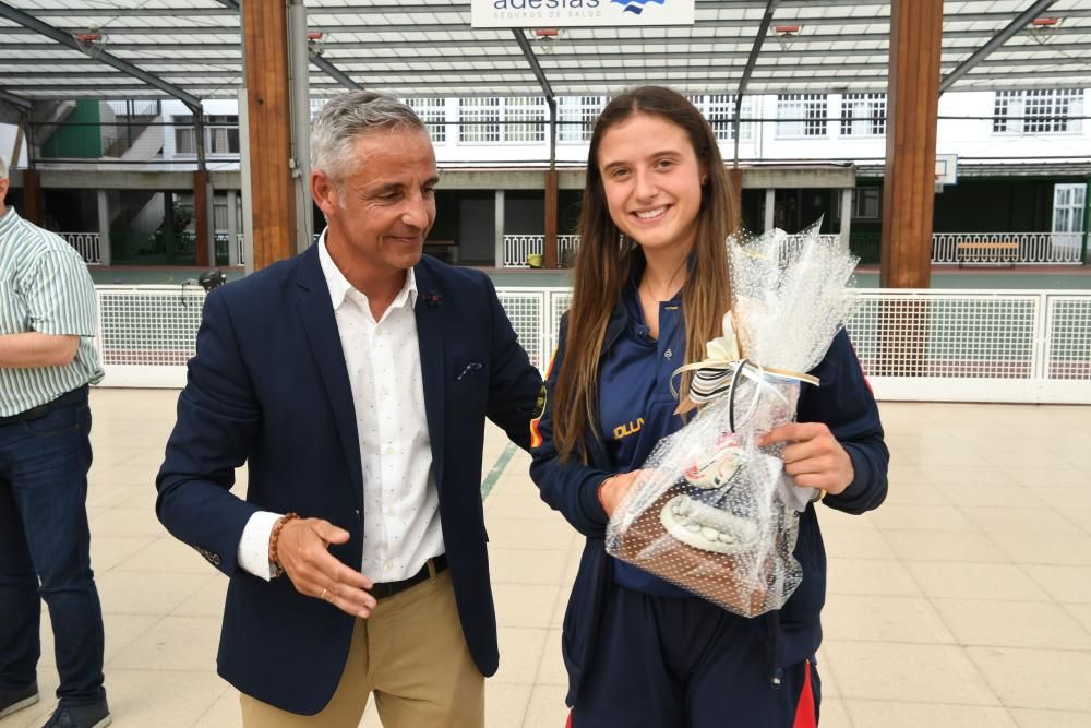 María Sanjurjo, campeona del mundo en A Coruña