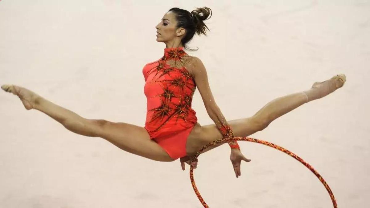 Almudena Cid durante su etapa profesional.