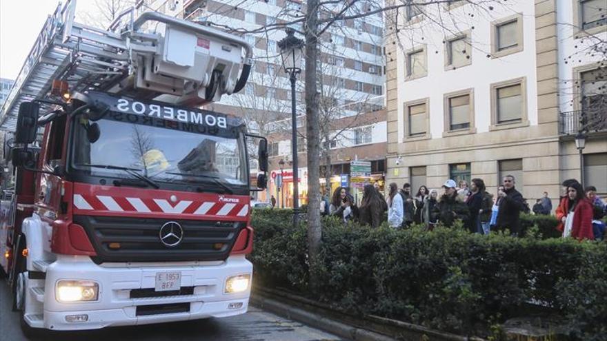 alerta por humo en una vivienda