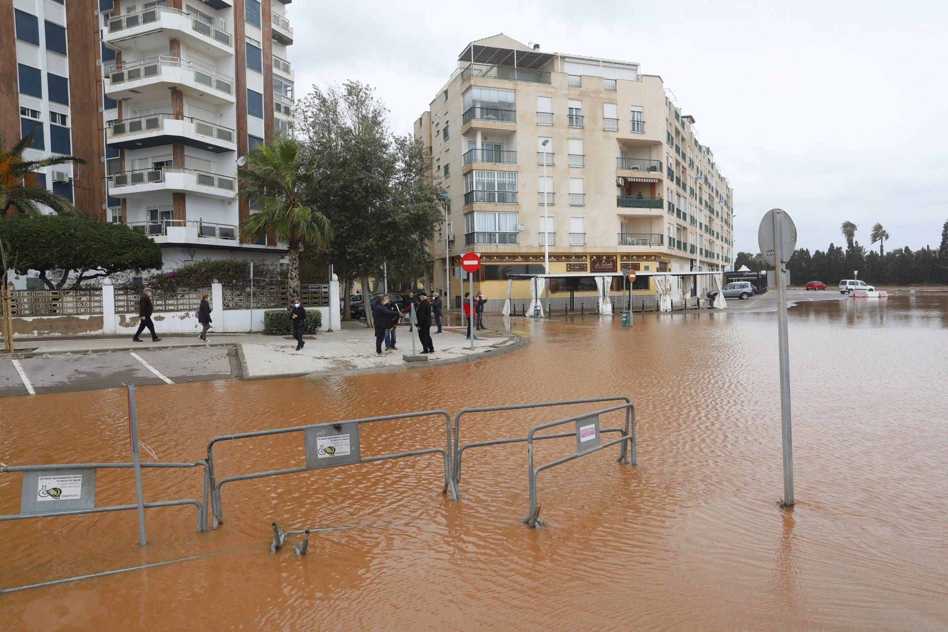 Las imágenes del paso del temporal de luvia por la Comunitat Valenciana