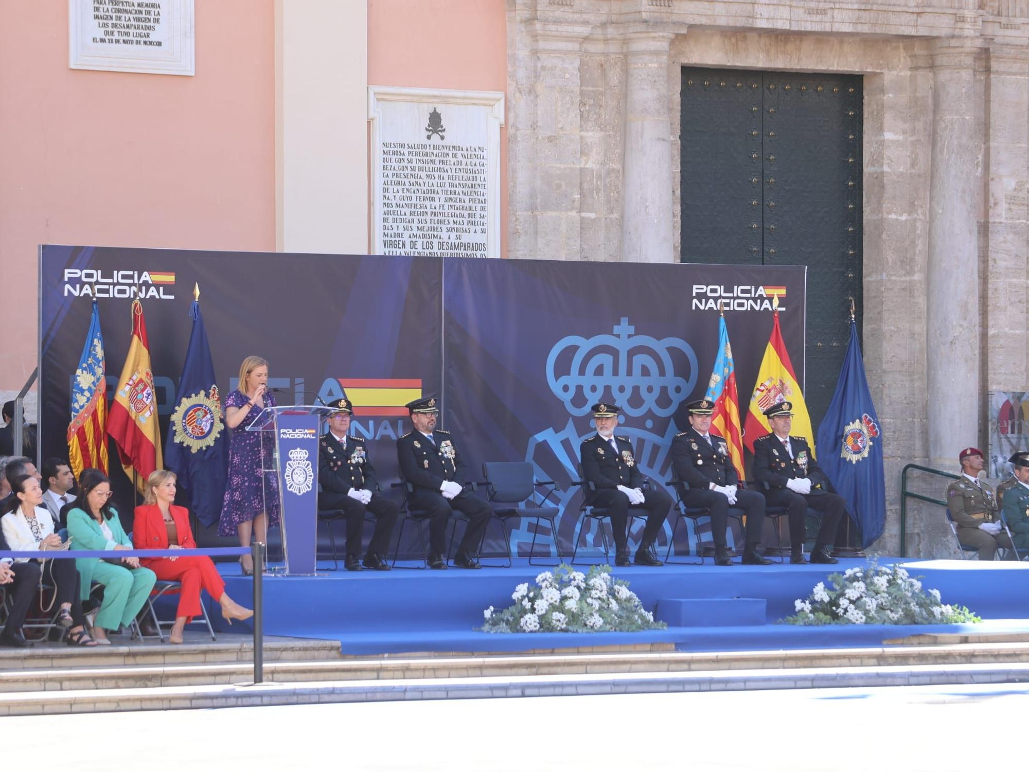 La Policía Nacional de Valencia celebra el Día de los Santos Ángeles Custodios
