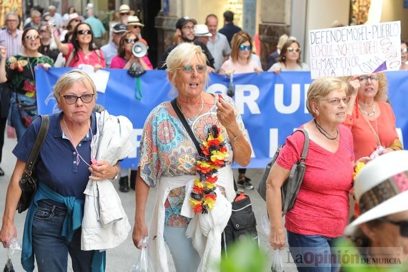 Los lodos del Mar Menor llegan a Murcia