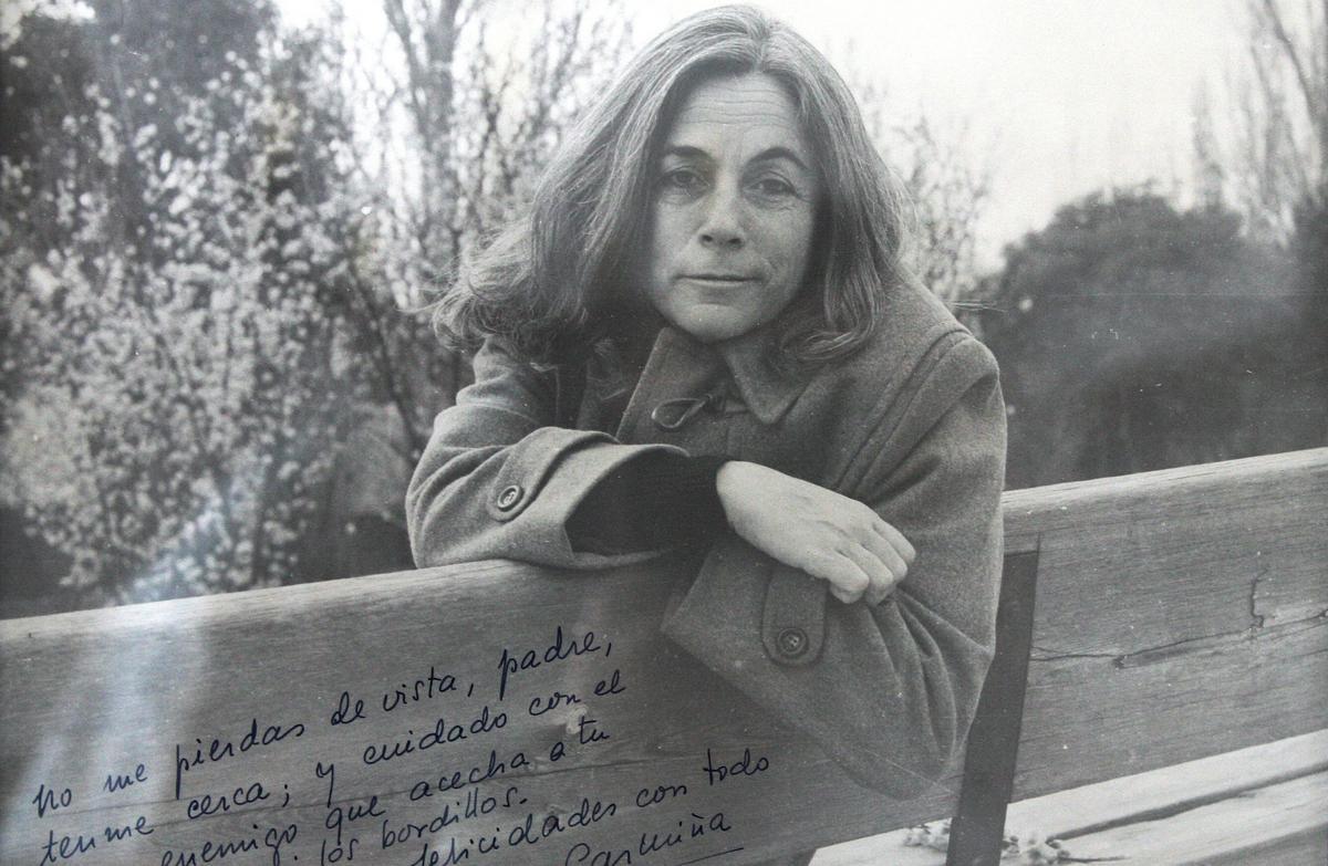 Una fotografía del archivo personal de Carmen Martín Gaite. 