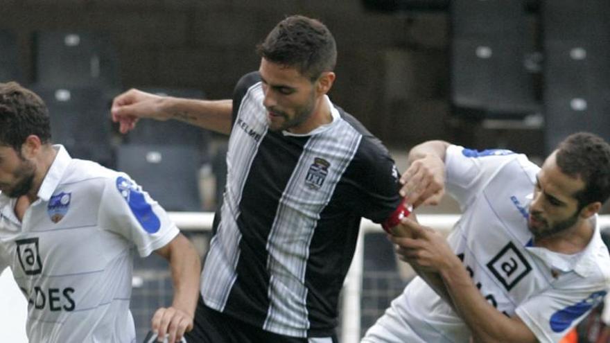 Florian durante un encuentro de Liga.