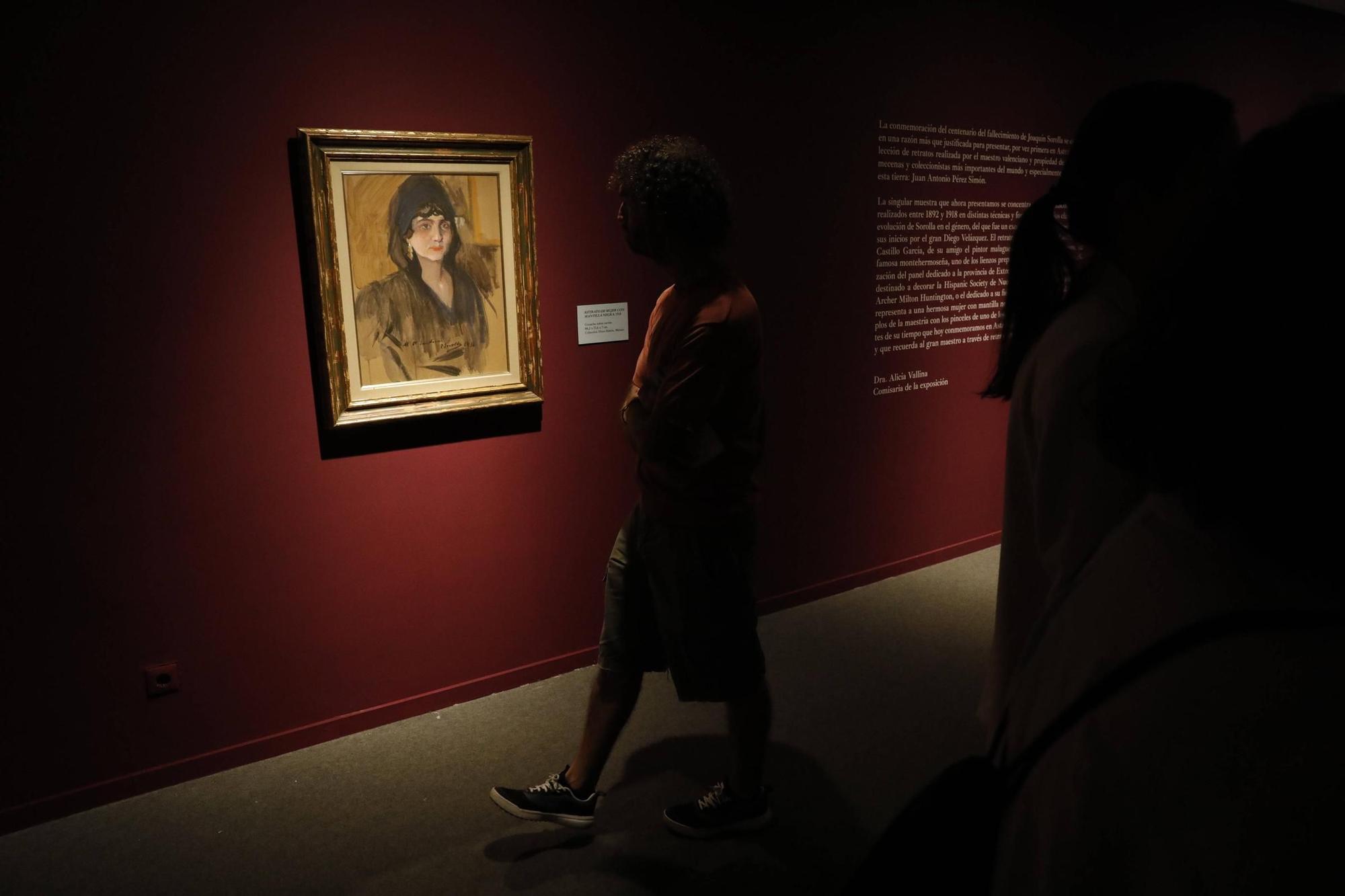 EN IMÁGENES: La exposición de Sorolla en Avilés