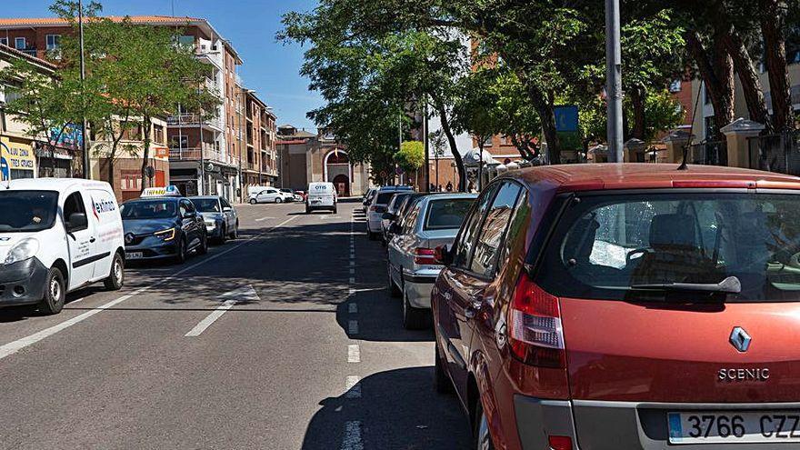 Avenida de la plaza de toros, que se convertirá en zona azul.