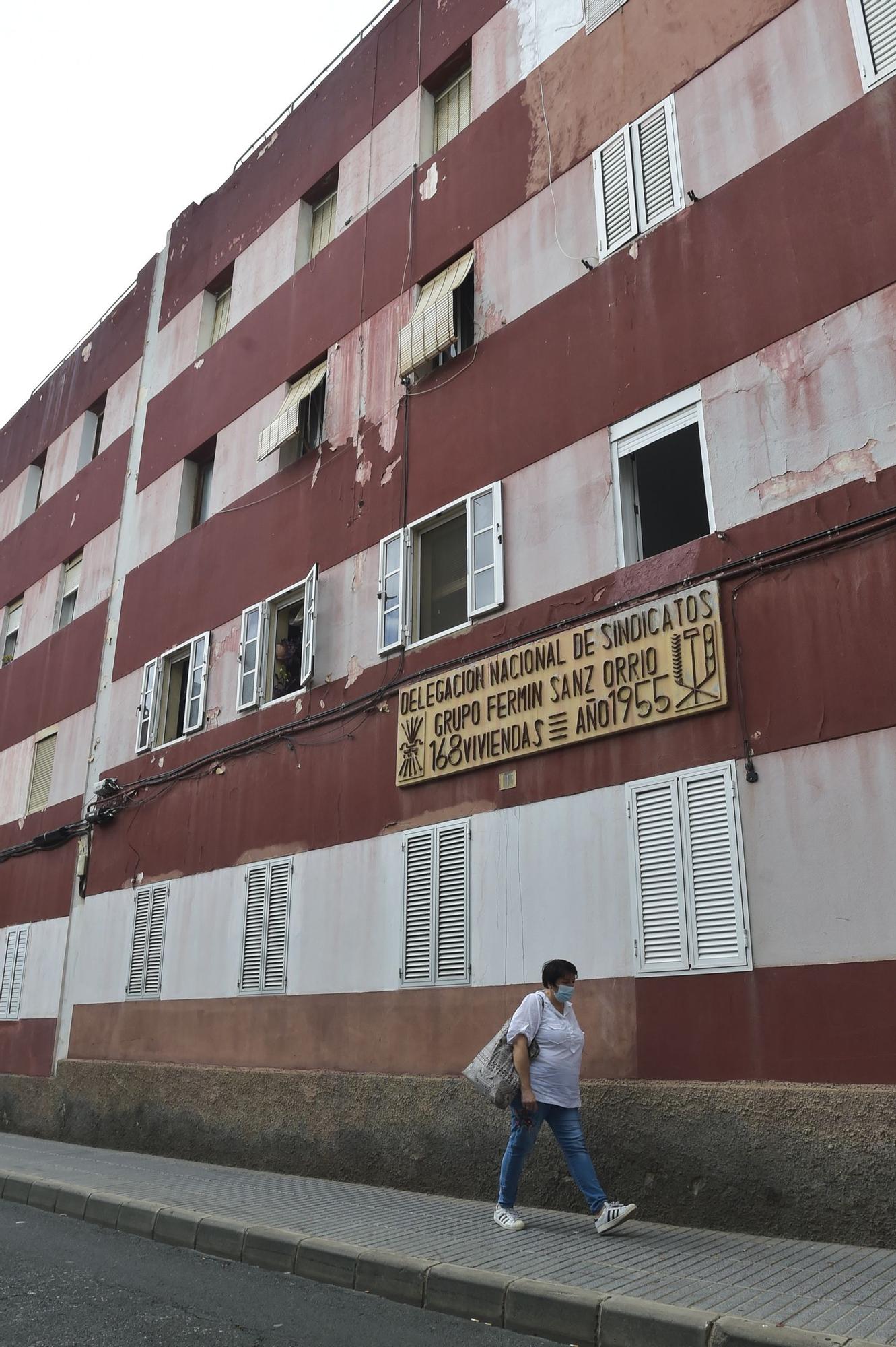 Viviendas del grupo Fermín Sanz-Orrio en La Isleta