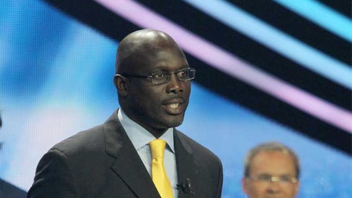 George Weah será el presidente de Liberia