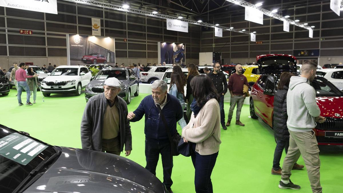 Imatge d’arxiu de la Fira de l’Automòbil de València de 2024