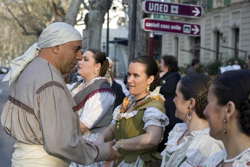 Visita oficial a las fallas de Xàtiva