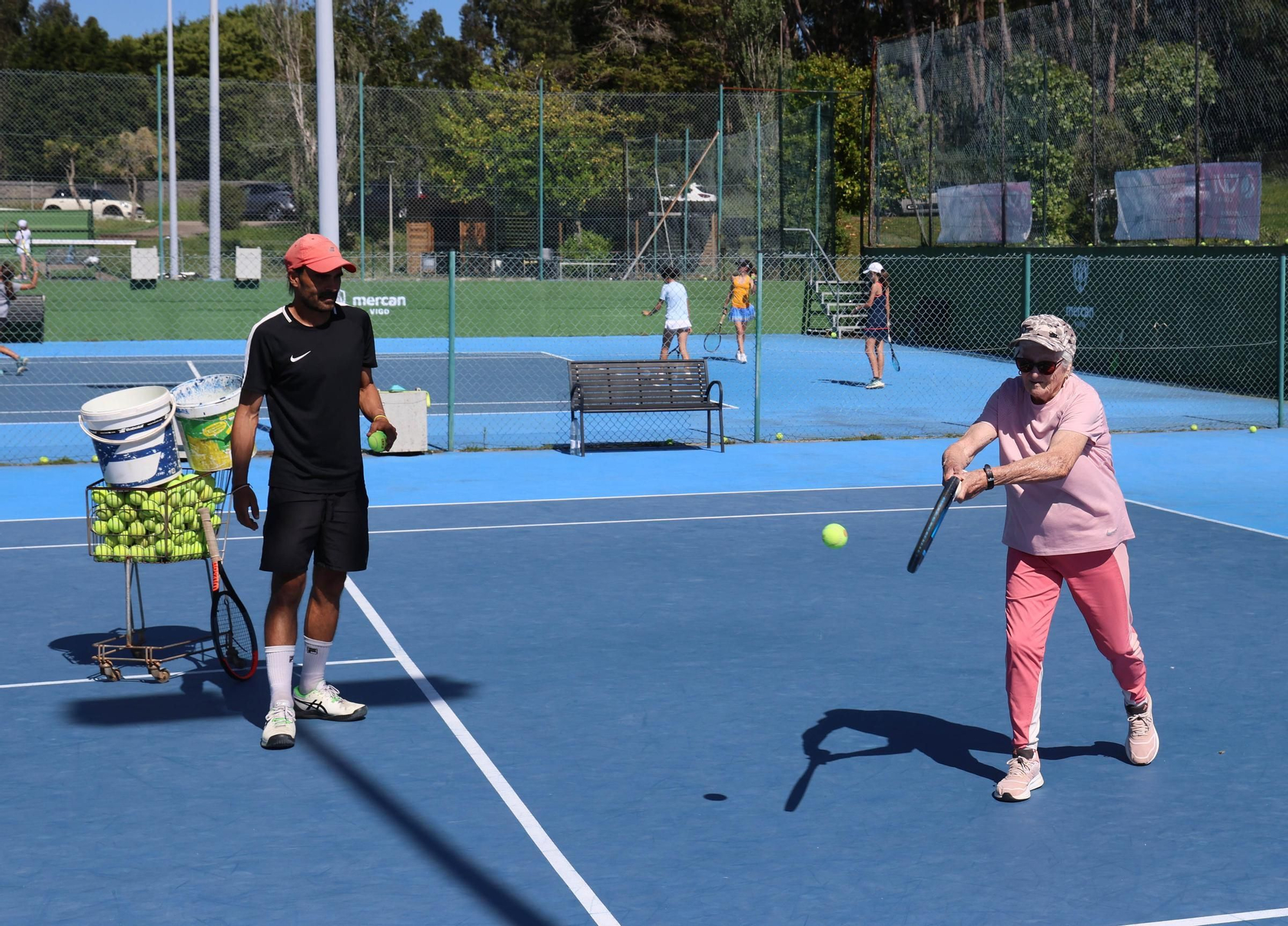 El ‘match ball’ de Esther a sus 90 años: “Estoy como una rosa”