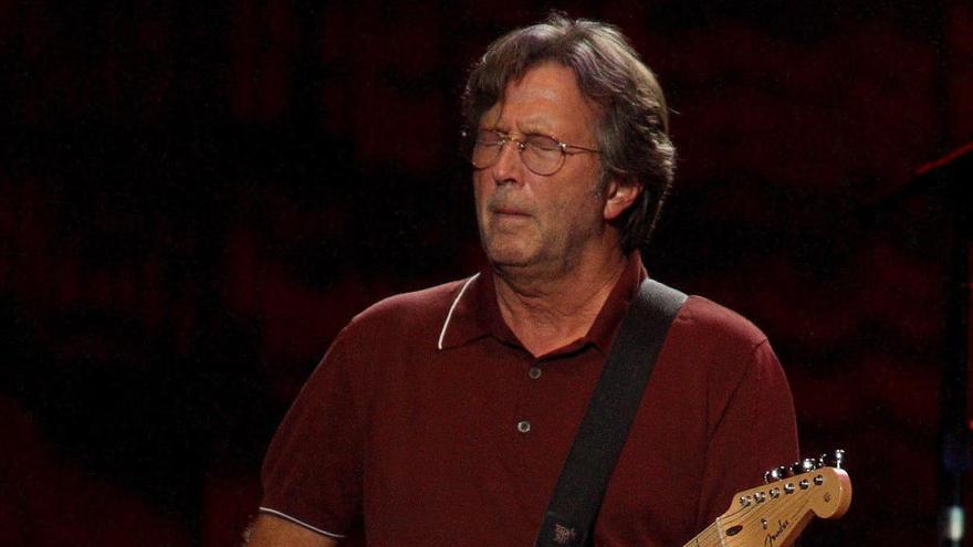 Eric Clapton durante un concierto en Indianápolis, EEUU, en 2008.