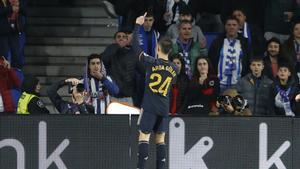 Arda Guler celebra su gol en Anoeta