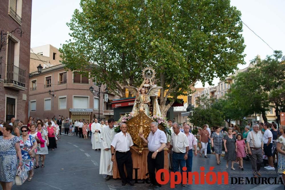 Procesión Virgen del Carmen en Caravaca