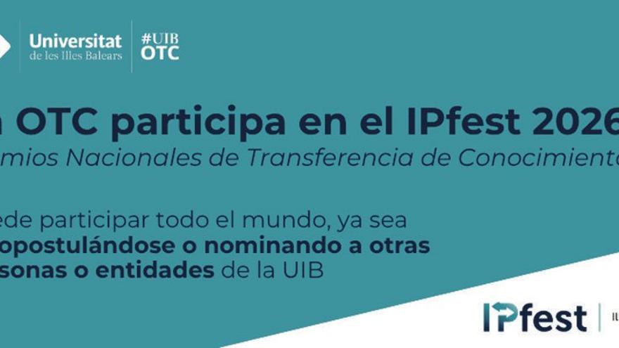 IPfest 2026 busca referentes en innovación aplicada en Balears