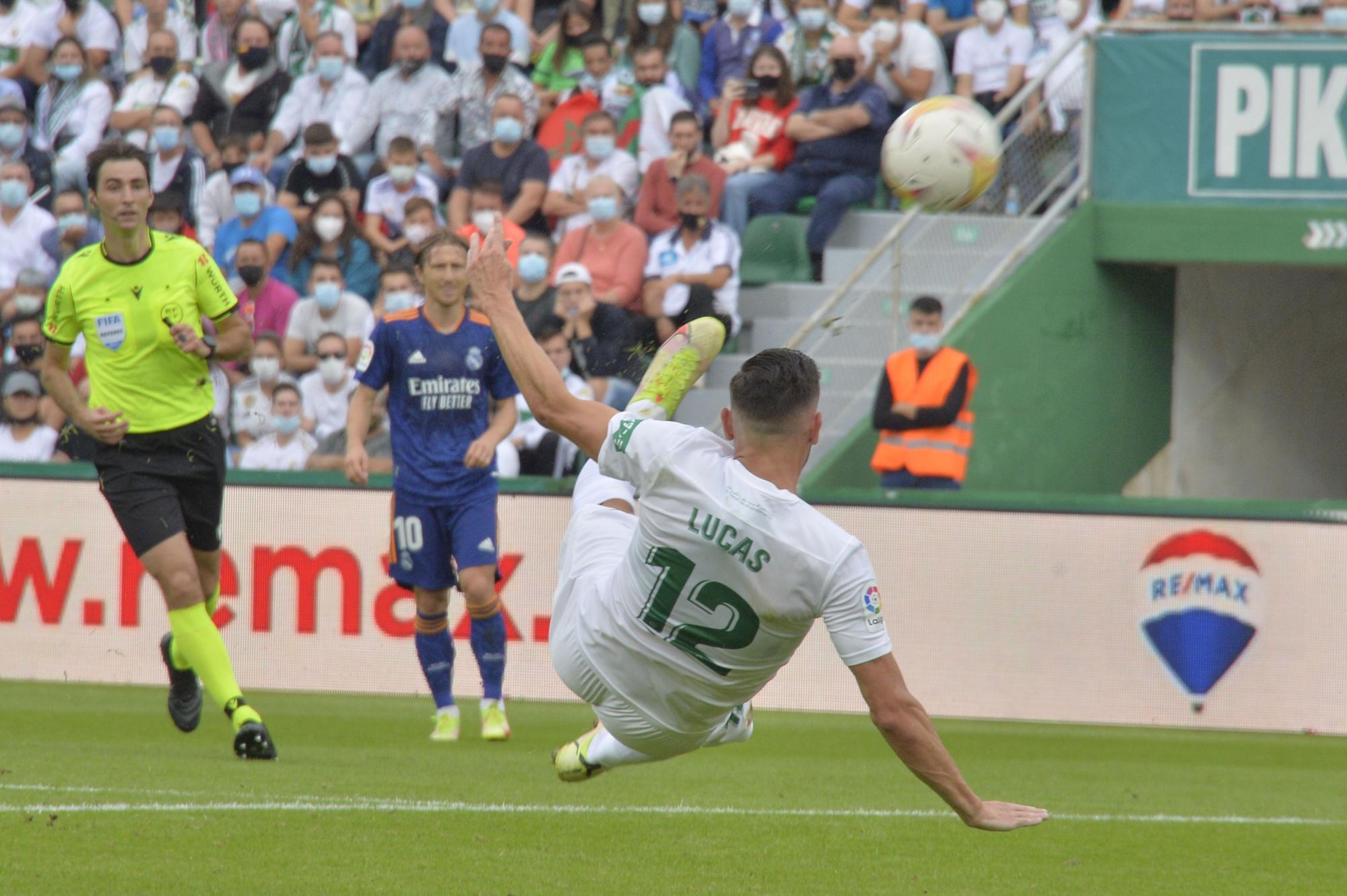 Las mejores imágenes del Elche - Real Madrid