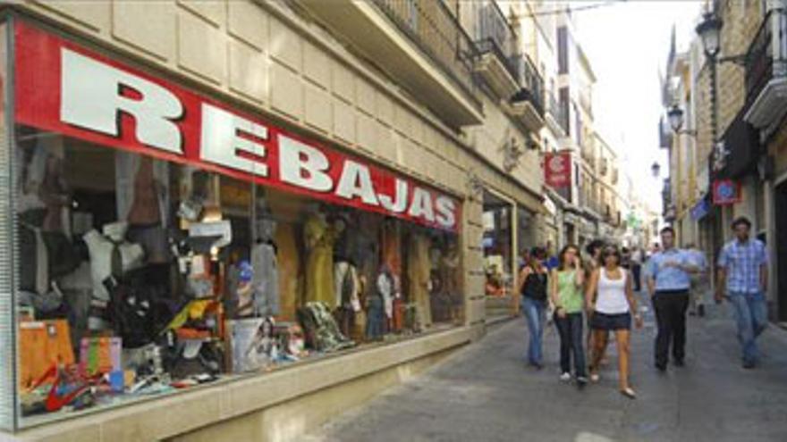 Los altos descuentos de las rebajas no logran impulsar las ventas del comercio