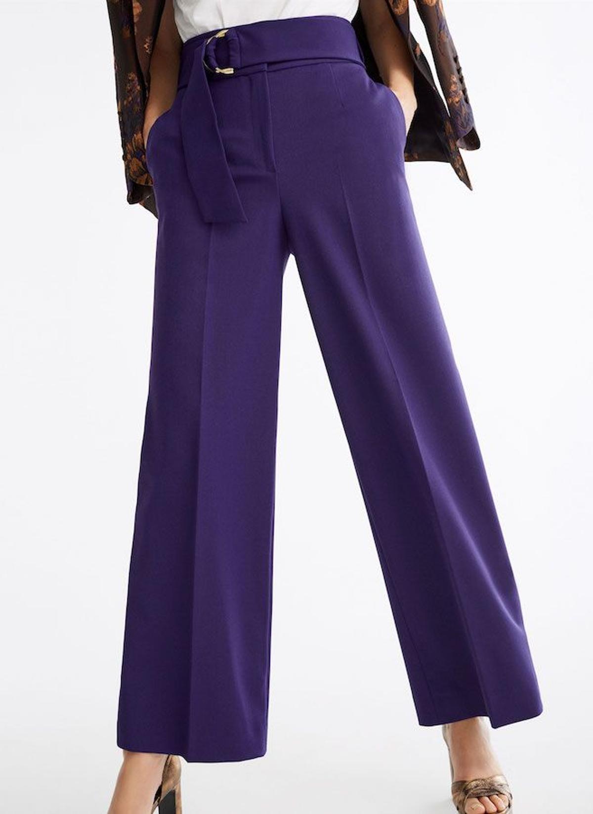 El pantalón violeta
