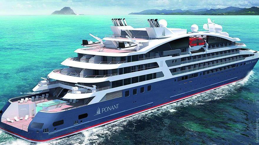 Exclusivo crucero de ultralujo &#039;Le Champlain&#039; de la naviera gala Le Ponant.