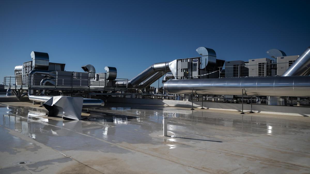 Instalaciones de la fábrica de diamantes de Trujillo