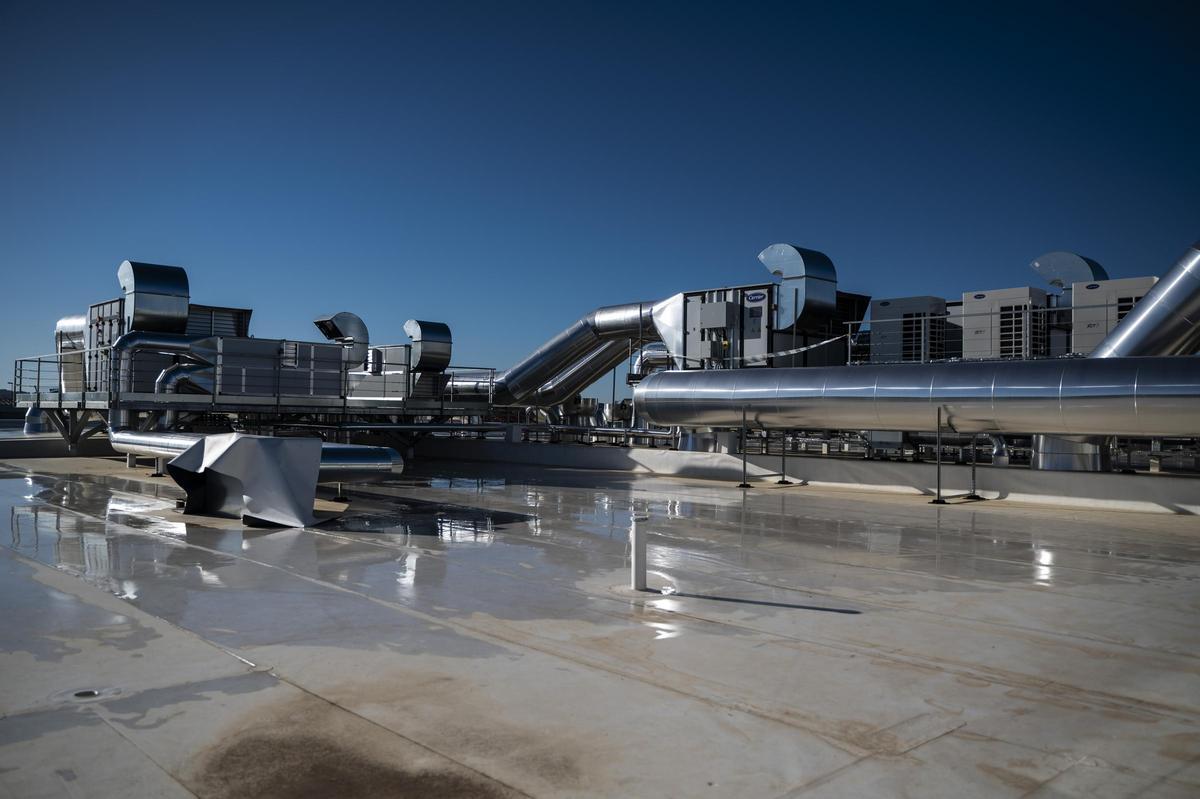 Instalaciones de la fábrica de diamantes de Trujillo