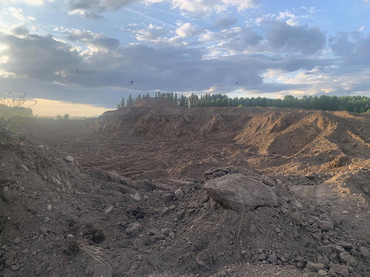 Zona de la explotación del Nuevo Chote.